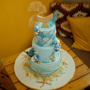 Gâteau Océanique : Une Ode Sucrée aux Profondeurs Marines